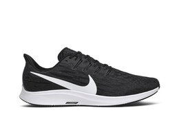 Nike: Чёрные кроссовки  Air Zoom Pegasus 36