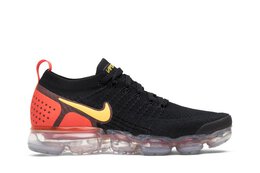 Nike: Оранжевые кроссовки  Air Vapormax Flyknit 2