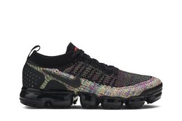 Nike: Чёрные кроссовки  Air Vapormax Flyknit 2