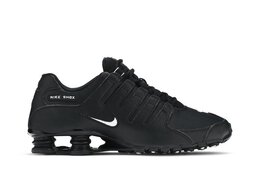 Nike: Чёрные кроссовки  Shox NZ