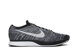 Nike: Чёрные кроссовки  Flyknit Racer