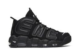 Nike: Чёрные кроссовки  Air More Uptempo