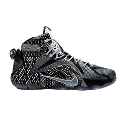 Nike: Чёрные кроссовки  Lebron 12