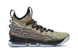 Nike: Чёрные кроссовки  Lebron 15