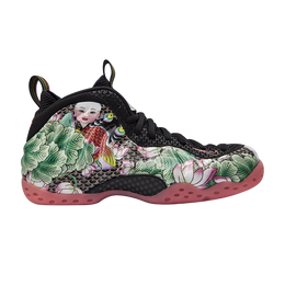 Nike: Чёрные кроссовки  Foamposite One