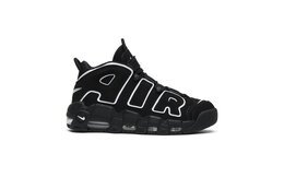 Nike: Чёрные кроссовки  Air More Uptempo