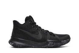 Nike: Чёрные кроссовки  Kyrie 3