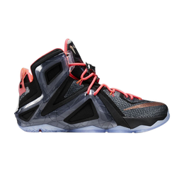 Nike: Чёрные кроссовки  Lebron 12