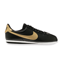Nike: Чёрные кроссовки  Cortez