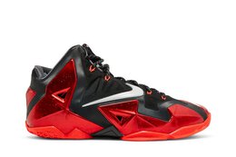 Nike: Чёрные кроссовки  Lebron 11