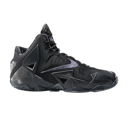 Nike: Чёрные кроссовки  Lebron 11