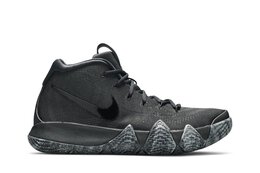 Nike: Чёрные кроссовки  Kyrie 4