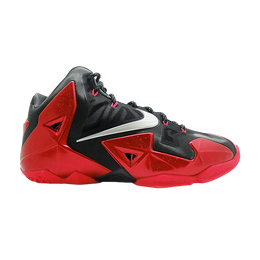 Nike: Чёрные кроссовки  Lebron 11