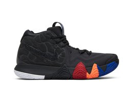 Nike: Чёрные кроссовки  Kyrie 4