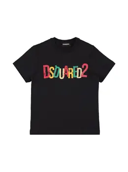 DSQUARED2: Хлопковая футболка 