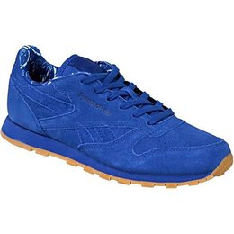 Reebok: Синие кроссовки  Classic Leather