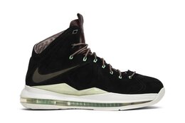 Nike: Чёрные кроссовки  Lebron 10