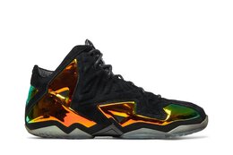 Nike: Чёрные кроссовки  Lebron 11