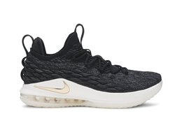 Nike: Чёрные кроссовки  Lebron 15