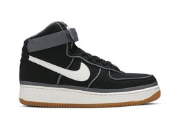 Nike: Чёрные кроссовки  Air Force 1 High