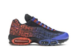 Nike: Чёрные кроссовки  Air Max 95