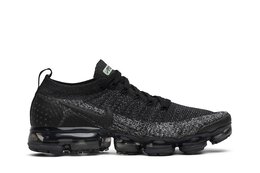 Nike: Чёрные кроссовки  Air Vapormax Flyknit 2