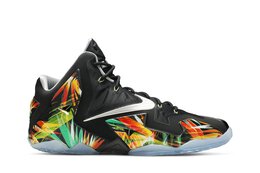 Nike: Чёрные кроссовки  Lebron 11