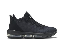 Nike: Чёрные кроссовки  LeBron 16 Low