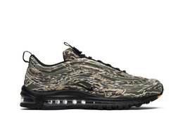 Nike: Зелёные кроссовки  Air Max 97