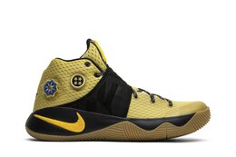 Nike: Зелёные кроссовки  Kyrie 2