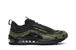 Nike: Зелёные кроссовки  Air Max 97