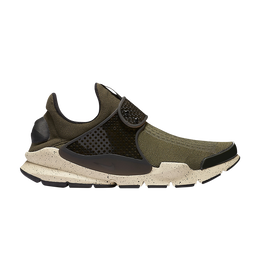 Nike: Кроссовки  Sock Dart цвета хаки