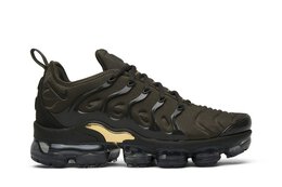 Nike: Кроссовки  Air Vapormax Plus цвета хаки