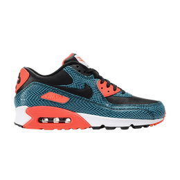 Nike: Зелёные кроссовки  Air Max 90