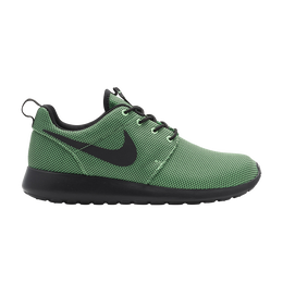 Nike: Зелёные кроссовки  Roshe Run