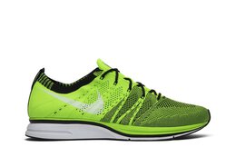 Nike: Зелёные кроссовки  Flyknit Trainer