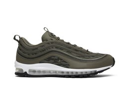 Nike: Зелёные кроссовки  Air Max 97