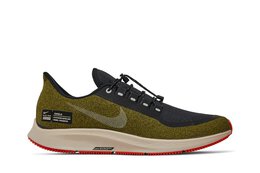 Nike: Зелёные кроссовки  Air Zoom Pegasus 35