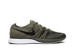 Nike: Зелёные кроссовки  Flyknit Trainer