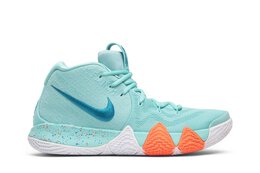 Nike: Синие кроссовки  Kyrie 4