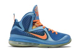 Nike: Синие кроссовки  Lebron 9