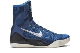 Nike: Голубые кроссовки  Kobe 9 Elite