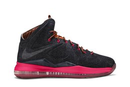 Nike: Синие кроссовки  Lebron 10