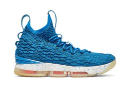 Nike: Синие кроссовки  Lebron 15