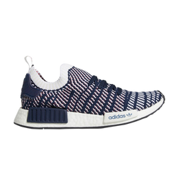 Adidas: Синие кроссовки  NMD_R1 STLT