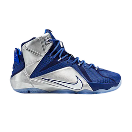 Nike: Синие кроссовки  Lebron 12