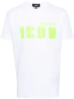 Dsquared2: Футболка  Icon с принтом