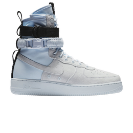 Nike: Голубые кроссовки  Air Force 1 High