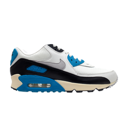 Nike: Голубые кроссовки  Air Max 90