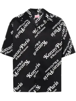Kenzo: Рубашка с принтом 